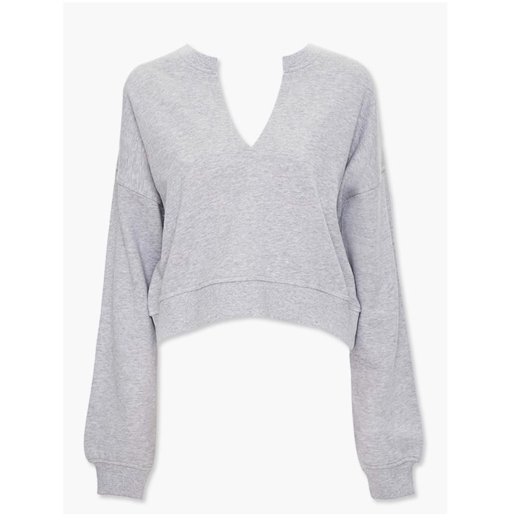 Body Split Neck Sweater